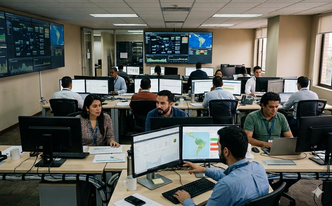 REMOS team and network operations